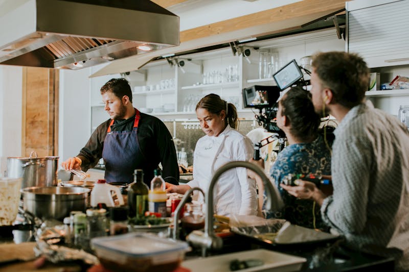 Devon King, Sous Chef at Hangry Joe's hot chicken restaurant